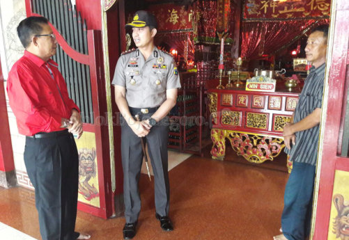 Polres Libatkan Unsur Masyarakat dalam Pengamanan Imlek